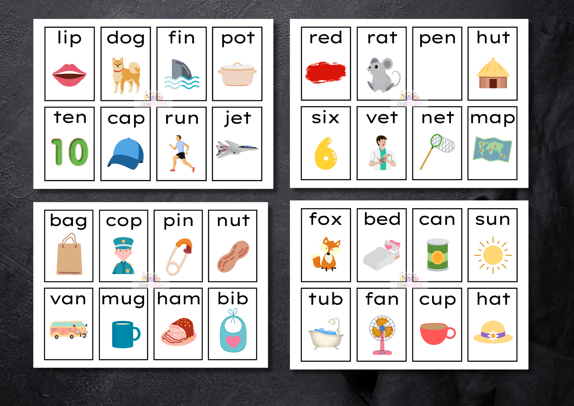 I can Read CVC Words: A guide and cards that kids will love!